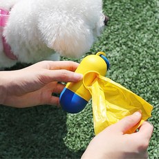 강아지 배변 봉투 디스펜서 산책 외출 케이스 뒷처리 수납함 보관함 휴대간편 댕댕이