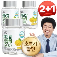 민들레 추출물 레몬밤 1200 단델리온 알레 600mg x 60정