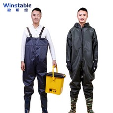 Winstable 진스 탄 윈 스 태 블 WST 534 작업 하수 바지 워 터 프 루프 점프 슈트 방수 전신 43 야드