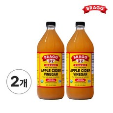 브래그 유기농 애사비 사과식초 946ml 2병