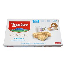 로아커 웨하스 밀크(45gx4개입), 180g, 1개