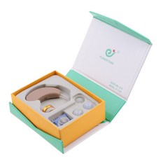 Zeyuan axon f-138 미니 볼륨 조정 가능한 보이지 않는 사운드 앰프 보청기, 설명한대로, 푸른, 설명한대로