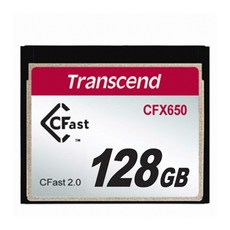 트랜센드 CFAST 2.0 CFX 650 (128GB), 1개