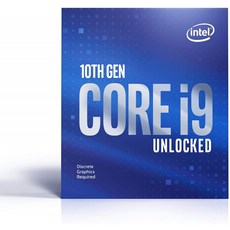 Intel Core i9-10900KF 데스크톱 프로세서 최대 5.3GHz의 코어 10개를 프로세서 그래픽스 LGA1200(Intel 400 시리즈 칩셋) 없, 단일옵션