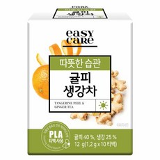 [녹차원] 귤피생강차 10T (식물성 PLA 피라미드티백), 12g, 10개입, 1개