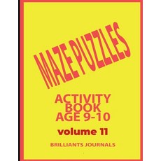 Maze puzzles Activity book Age 9-10 - Volume 11: Easy mazes book for teens large print Paperback, Independently Published