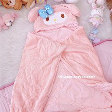 시나모롤후드담요