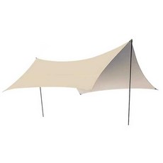 면텐트 에어노크 텐트 코튼 캐노피 어닝 차양막 쉘터, 1개, 4.5X4.5 정사각형 (10-20명)