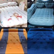 포원 현대 팰리세이드 스타렉스 싼타페 투싼 차박 에어 매트 캠핑 침대, 02-3way에어매트-다크그레이