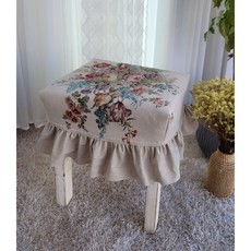 화장대의자커버