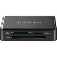  USA배송 Insignia USB 3.0 고급 메모리 카드 리더기 