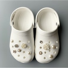 진주 보석 파츠 실내화꾸미기 신발악세사리 신발꾸미기 신발파츠 실내화파츠 (11pcs)