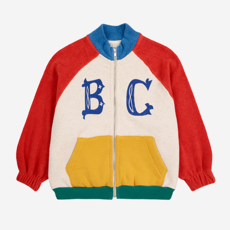 [보보쇼즈 24FW 1차] B.C vintage color block zipped sweatshirt