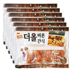 메가펫 더올바른 강아지간식 300g, 6개, 고구마사사미