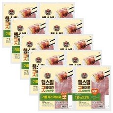 백설 햄스빌 굿베이컨 130g x 10개