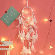 핸드메이트 드림캐쳐만들기 DIY 유치원 어린이집작품전시회, 화이트, 1개