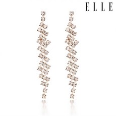 ELLE jewelry 14K 여성용 파티 귀걸이 gold pin ELGPEE188