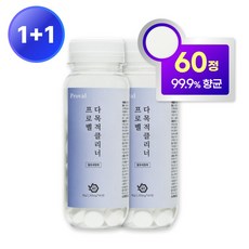 [99.9%항균] 프로벨 발포 다목적세정제 텀블러 전기포트 커피포트 구강세정기 클리너 60정, 2개, 90g