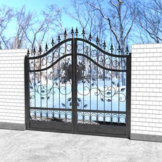 철제대문