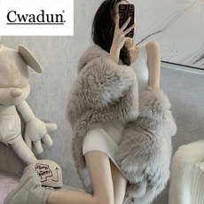 밍크뮤레인코트