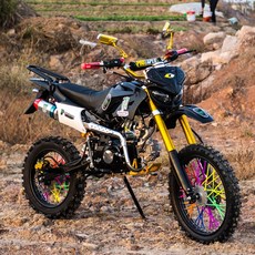 MTB용자전거 MTB변속자전거 MTB샥 125CC 크로스컨트리 더블 두바퀴 바이크 미니 중고 경기 점프 캐쥬얼 장소 차, 블랙