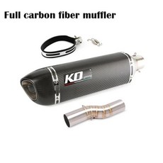 Benelli Trk 502X 2020-2021 슬립 오토바이 배기 시스템 51mm 탈출 머플러 중간 연결 링크 파이프 스테인레, 07 D-460MM