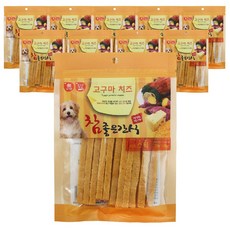 헬로도기 참좋은간식 고구마 치즈, 10개, 120g, 치즈스틱