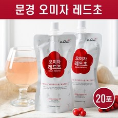 문경 오미자 즙 오미자추출물 원액 식초 생오미자 열매 자연 발효 농축액 드링크 쉬잔드린 유기산 단백질 비네거 워터 파우치 국산 효능, 1세트, 2400ml