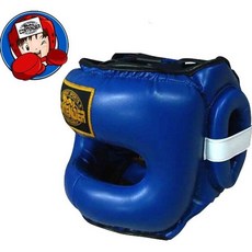  헤드기어 주니어 머리 보호대 격투기 무술 머리가드, 파랑 _WZ류MRK 
