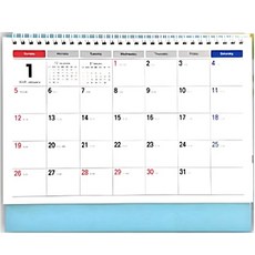 2025년 탁상달력 오피스 스케줄러 책상달력 캘린더 책상 달력 스케쥴러 음력달력, 1개