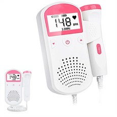 아기 심장 박동 모니터 임신 태아 도플러 심장 박동 모니터 태아 도플러 아기 도플러 LCD. 화면 테스트 장비 디스플레이 부팅 레코드 크리스마스 선물