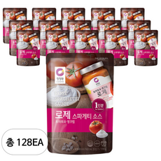 청정원 로제 스파게티소스, 170g, 128개
