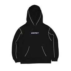 비에스래빗 2223 BSRABBIT BSRBT STITCH HOODIE BLACK 후드티