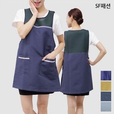요양원망사원피스앞치마