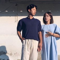 남자린넨카라니트