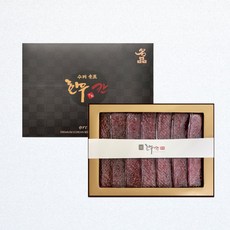 [칸육포] 프리미엄 수제 한우육포 선물세트 +쇼핑백, 1개, 420g