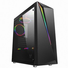3RSYS J240 RGB BLACK PC케이스, 단일상품