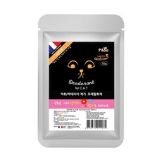 고양이 데오드란트 고양이모래탈취제 허니써클향 50g 5개발송, 5개