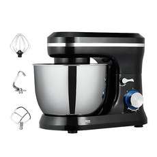 RUN기술 가정용 전자동 스탠드 믹서 5L 반죽기 다기능