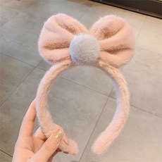 새로운 Gils 귀여운 봉제 고양이 토끼 귀 머리띠 가을 겨울 머리 후프 만화 소녀 Hairband 머리 장식 헤어 액세서리