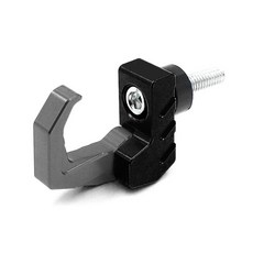 브라켓 오토바이 헬멧 홀더 CNC 알루미늄 수하물 가방 후크 행거 스쿠터 가제트 장갑, Titanium color, 1개
