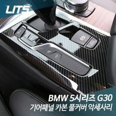 series 비엠더블유 Carbon 몰드 Full Cover 기어판넬 종류선택 수전사카본 + 66499함줌, 응●수전사카본