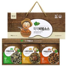 양양의농부 비빔나물 3종 선물세트 80g, 36개