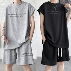 민소매반바지세트