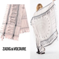 [Zadig & Voltaire](엘리스빌)쟈딕앤볼테르 바벨 테슬스카프 SHAS0801F_COROLLE