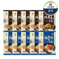 [사조대림] 대림선 가쓰오우동 229.4g x5개 +해물맛우동 212g x5개, 상세 설명 참조