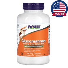 나우푸드 글루코만난 Glucomannan 575mg 곤약 180식물성캡슐, 180정, 1개, 180캡슐