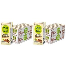 연세두유 뼈를 생각한 고칼슘 호두 앤 아몬드, 180ml, 96개