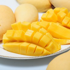 항공직송 필리핀망고 태국망고 애플망고 남독마이 카라바오 마하차녹 무지개망고, [애플망고]브라질망고, 특대과 2kg(3~5과), 1개