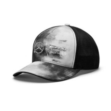 Mercedes AMG Petronas F1 홀치기 염색 트러커 모자, 1개